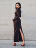 Clara | Minimalistisches Langes Kleid ohne Gürtel