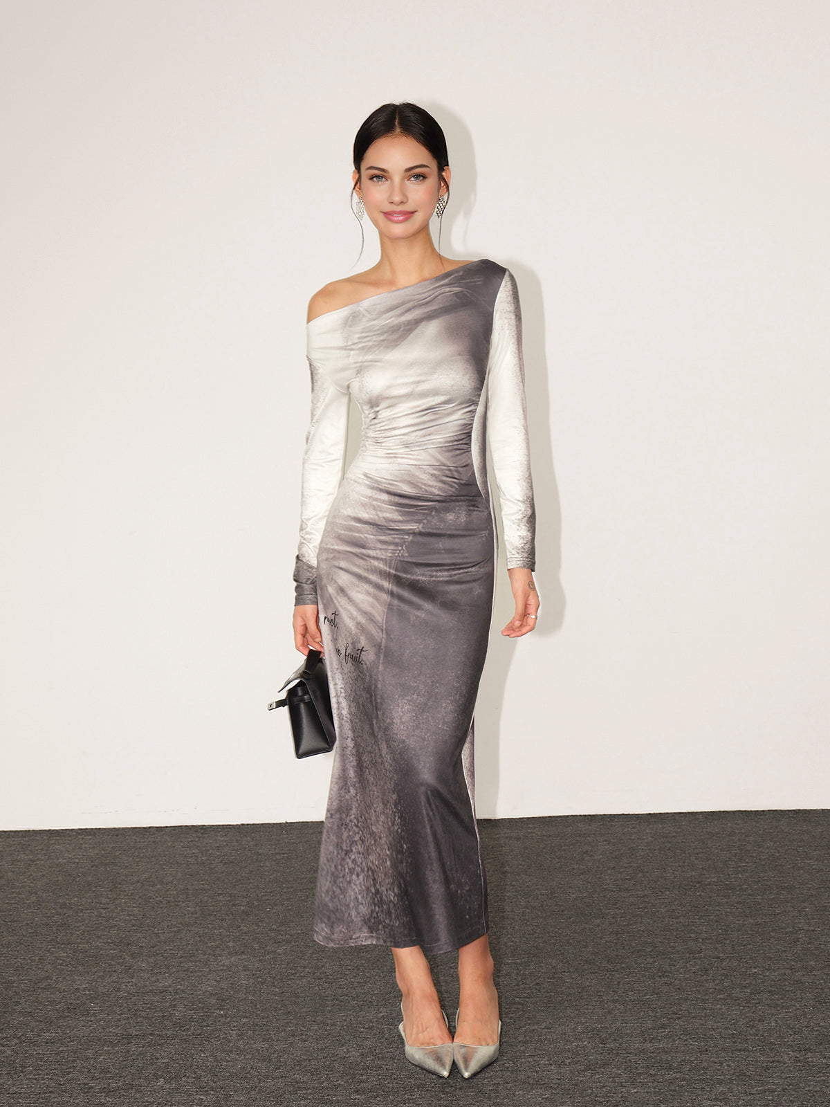 Clara | Elegantes Maxikleid mit Gradient-Effekt