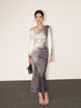Clara | Elegantes Maxikleid mit Gradient-Effekt