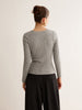 Leonora | V-Ausschnitt Criss Cross Strickoberteil