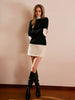 Leonie | Farbblock Rollkragenpullover