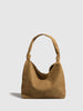 Anna | Geknotete Wildleder-Hobo-Tasche