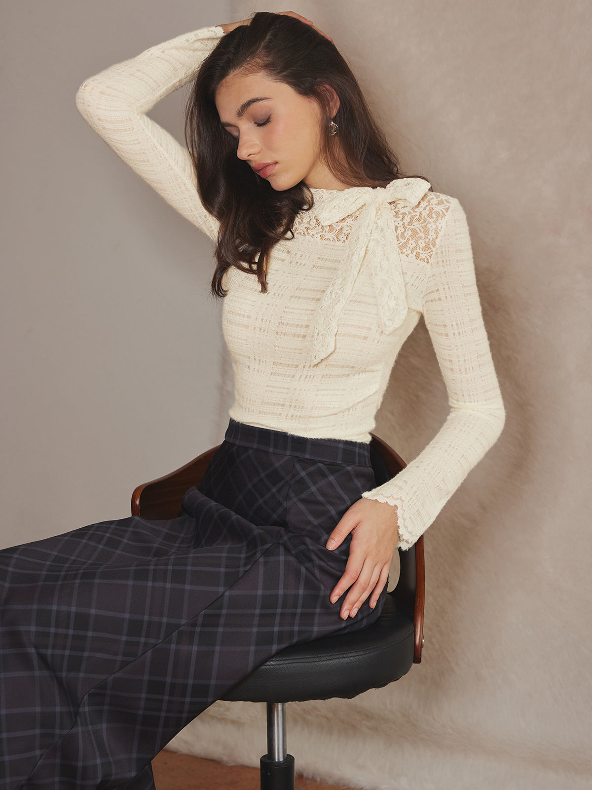Clara | Bezaubernde Spitzenshirt-Bluse