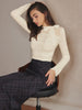 Clara | Bezaubernde Spitzenshirt-Bluse