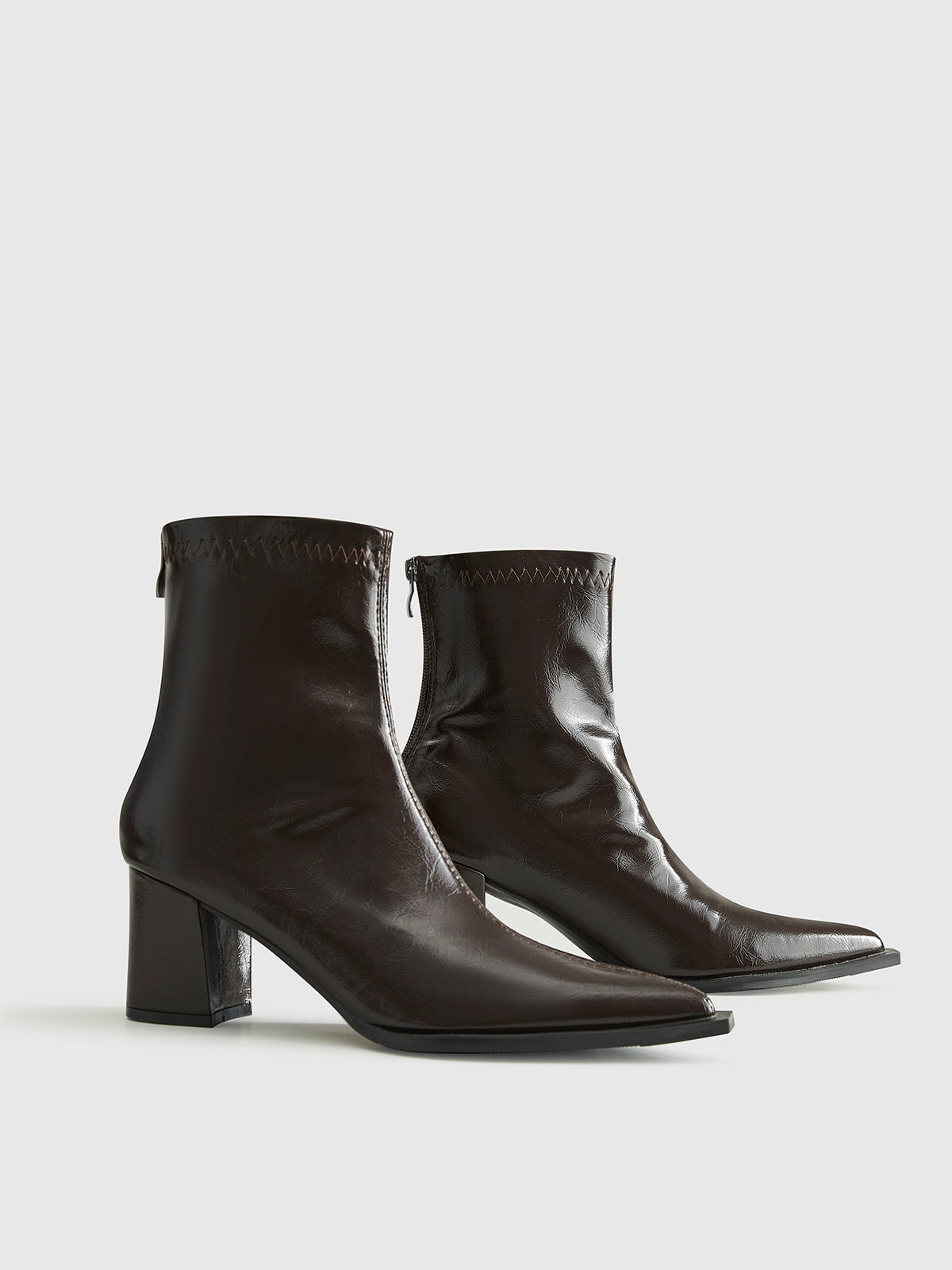 Laura | Elegante Ankle Boots mit Blockabsatz