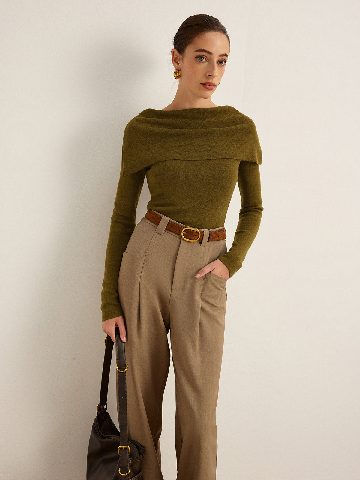 Lennart | Eleganter Woll-Mix Skinny Pullover