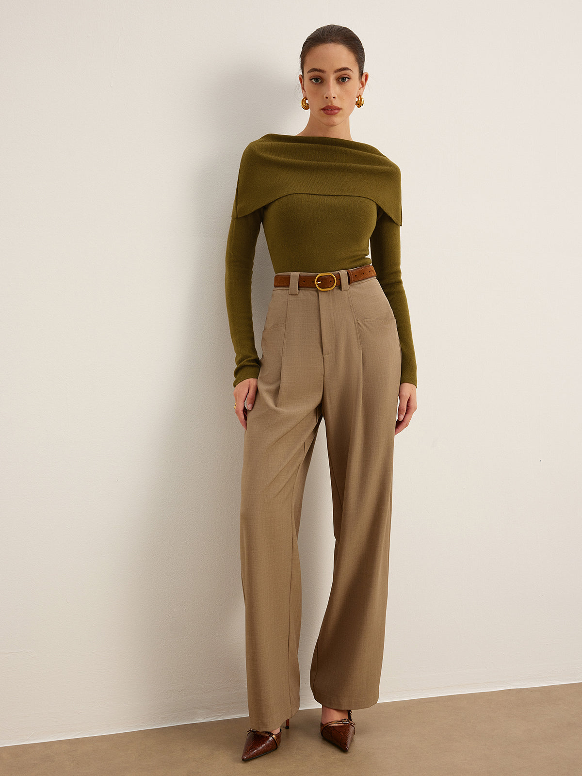 Lennart | Eleganter Woll-Mix Skinny Pullover