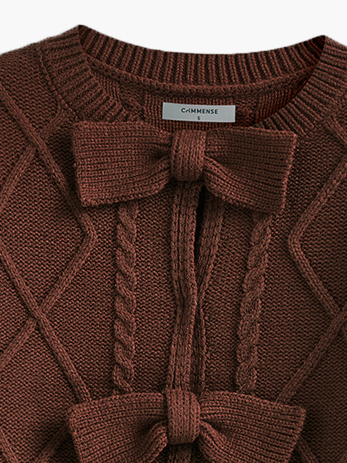 Lisa | Romantischer Pullover mit Schleifen-Detail