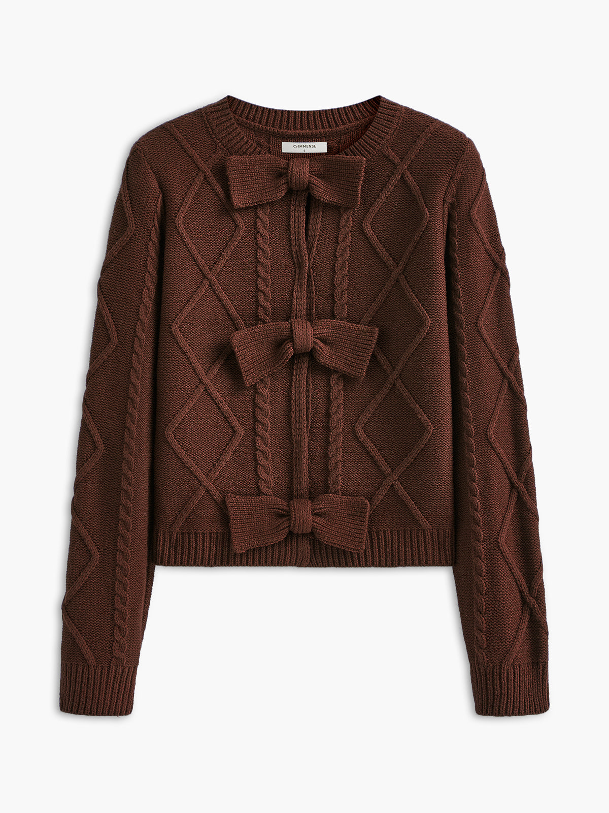 Lisa | Romantischer Pullover mit Schleifen-Detail