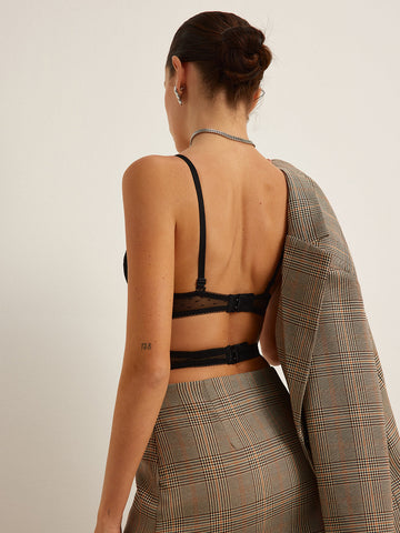Lucia | Spitzen Crop Top