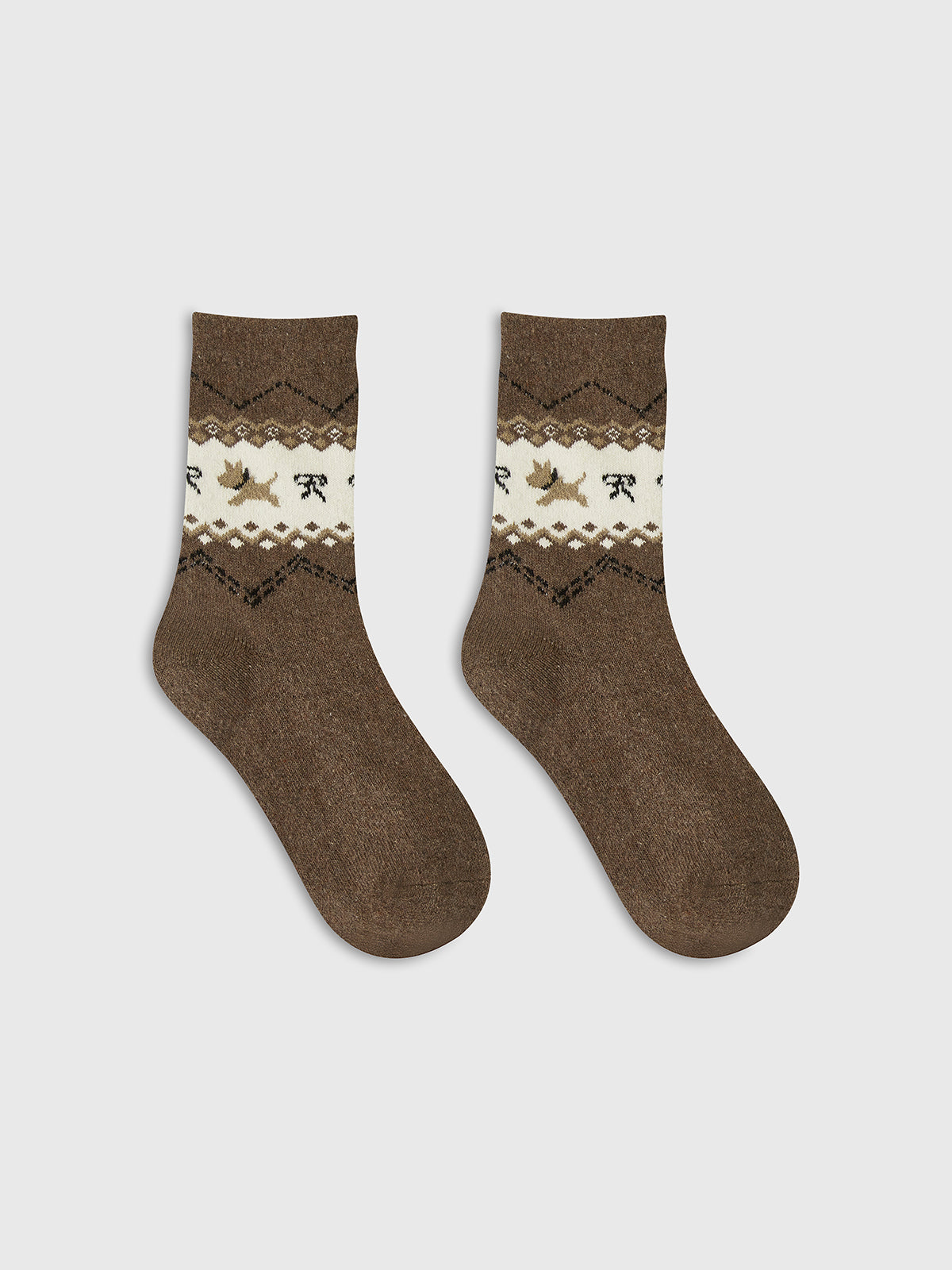 Lena | Kuschelige Socken mit Welpenmuster