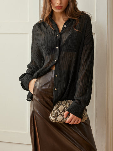Leonie | Elegantes Polo-Shirt mit Knopfleiste