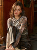 Anja | Elegante Bluse mit Kreuzdruck