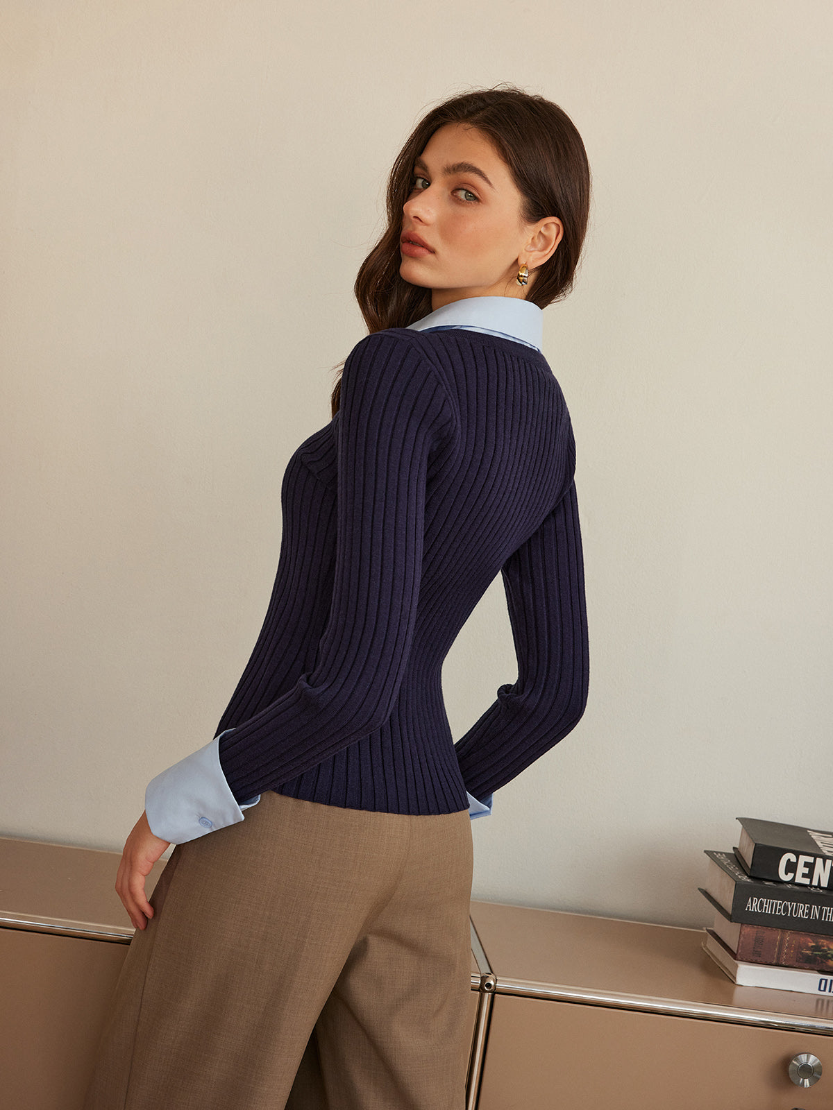 Lukas | Eleganter 2-in-1 Polo Sweater