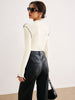 Clara | Elegante Bluse mit Lattichsaum
