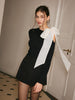 Luisa | Romantischer Cutout Pullover mit Schleifen-Dekor