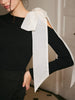 Luisa | Romantischer Cutout Pullover mit Schleifen-Dekor
