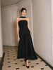Clara | Elegantes Faltenkleid mit Choker-Ausschnitt