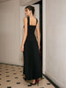 Clara | Elegantes Faltenkleid mit Choker-Ausschnitt