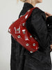 Anna | Rundes Nieten-Armpit Bag