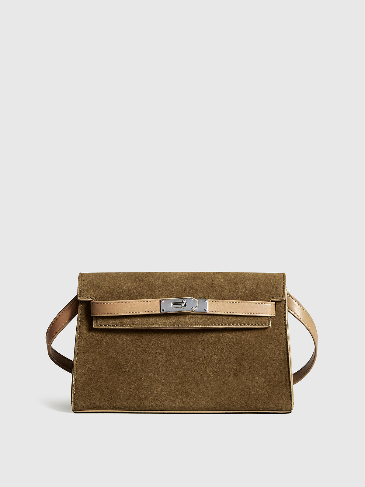 Marie | Elegante Schultertasche mit Gürtelverzierung