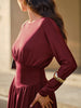Clara | Elegantes Plissiertes Kleid ohne Gürtel