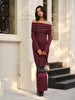 Luisa | Off-Shoulder Sweater Skinny Dress