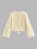 Romy | Verspielte Jacke mit Bindebogen