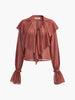 Mia | Elegante Chiffonbluse mit Rüschen