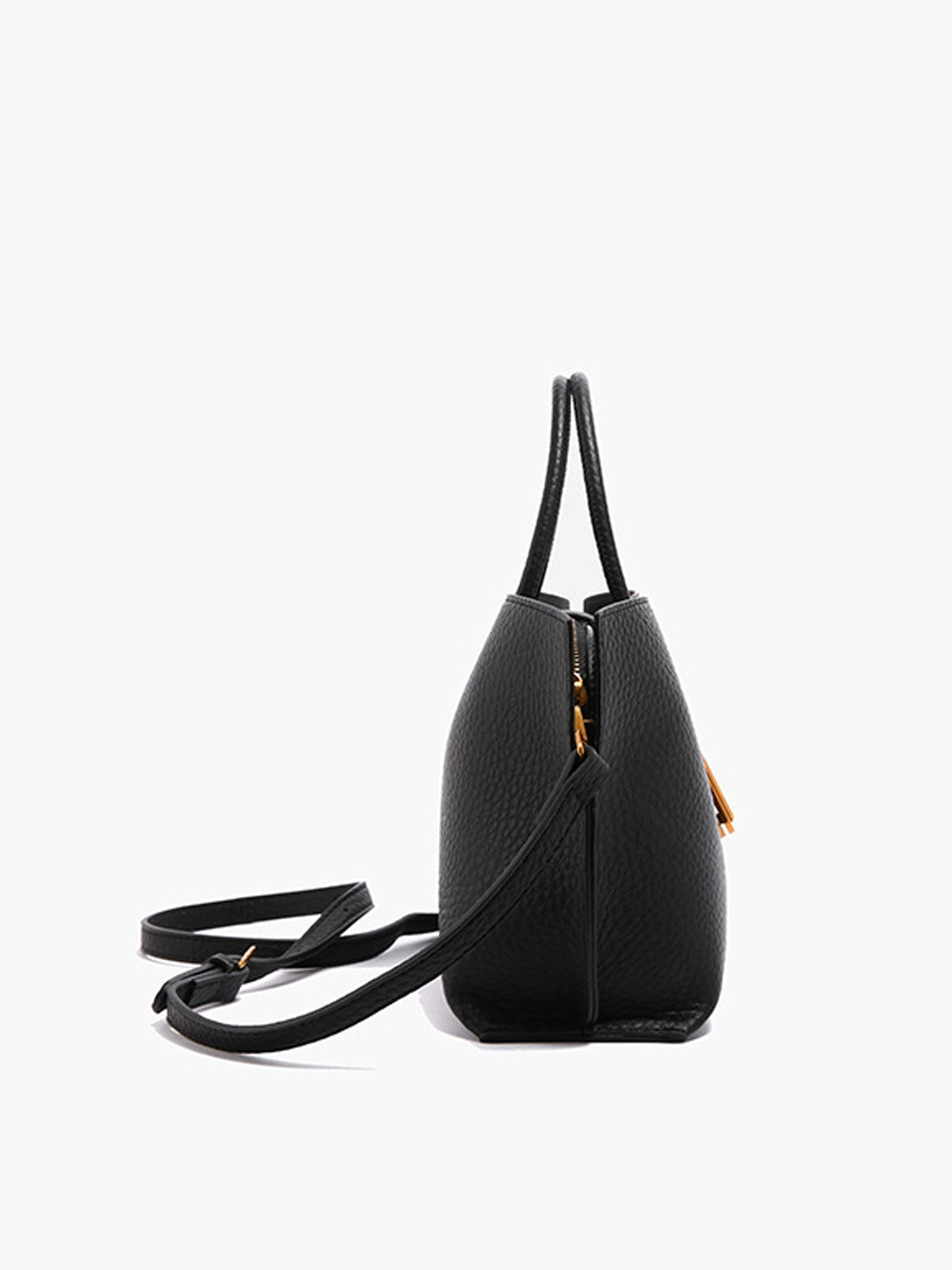 Mia | Texturierte Schultertasche mit Top-Handle