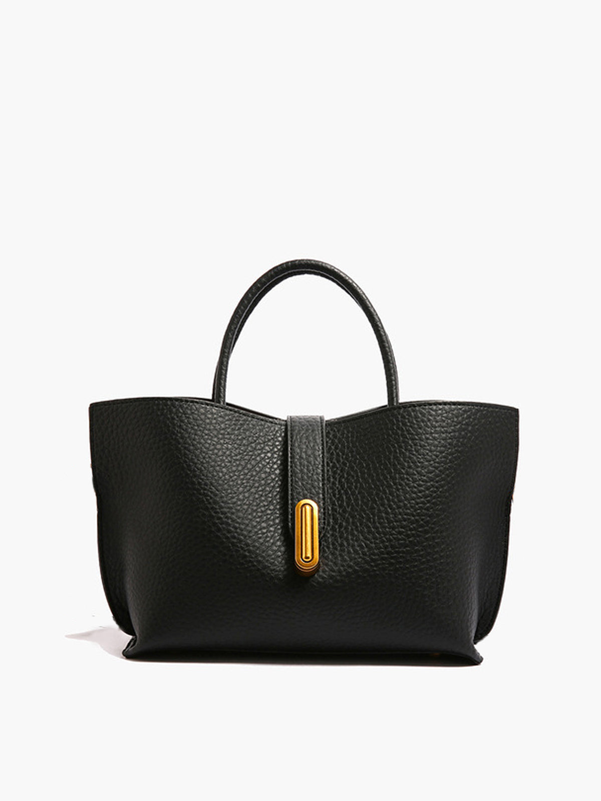 Mia | Texturierte Schultertasche mit Top-Handle
