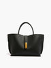 Mia | Texturierte Schultertasche mit Top-Handle