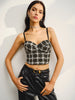 Romy | Charmantes Crop Cami Top