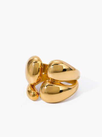 Simon | Asymmetrischer Chunky Offener Ring