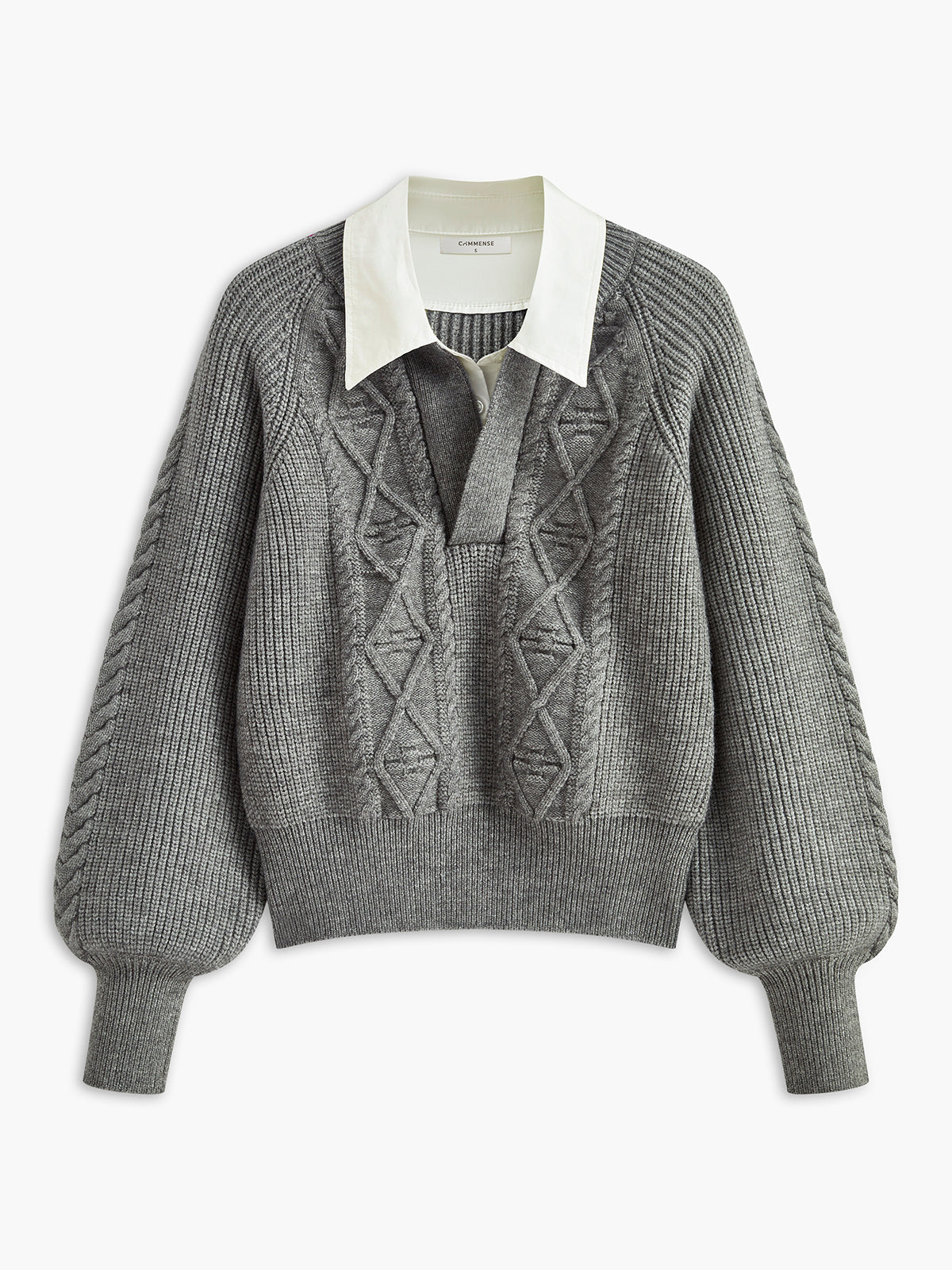 Max | Lässiger Pullover mit Polokragen