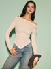Marie | Florales Off-Shoulder T-Shirt