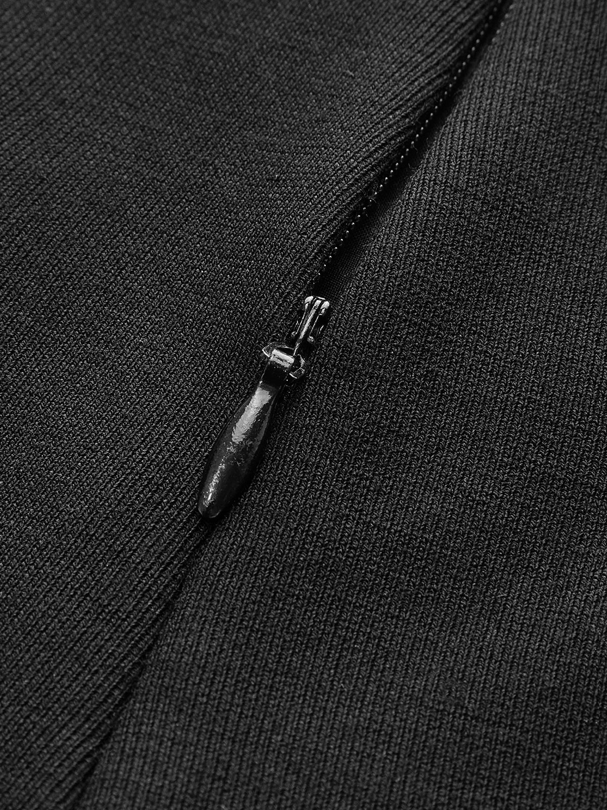 Mia | Hochtaillierte Jersey Shorts mit Reißverschluss und Gürtel