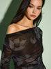 Sophia | Asymmetrisches T-Shirt mit Druck
