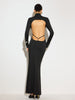Clara | Elegantes Maxikleid mit offenem Rücken