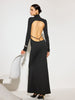 Clara | Elegantes Maxikleid mit offenem Rücken