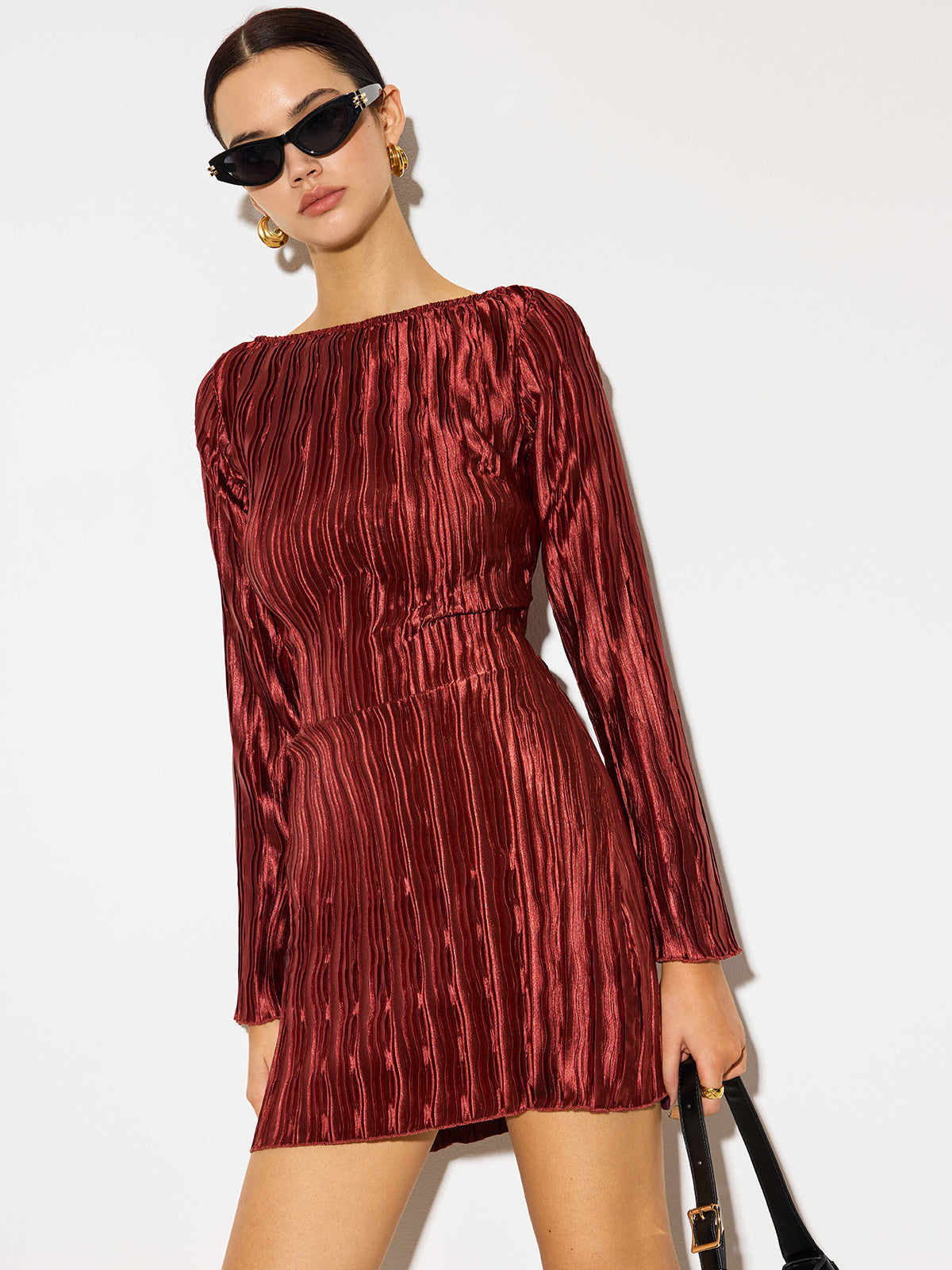 Clara | Elegantes Slim Kurzkleid