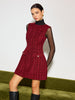 Emilia | Minimalistisches Tweed Tank-Kleid