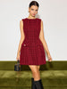 Emilia | Minimalistisches Tweed Tank-Kleid