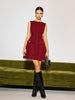 Emilia | Minimalistisches Tweed Tank-Kleid