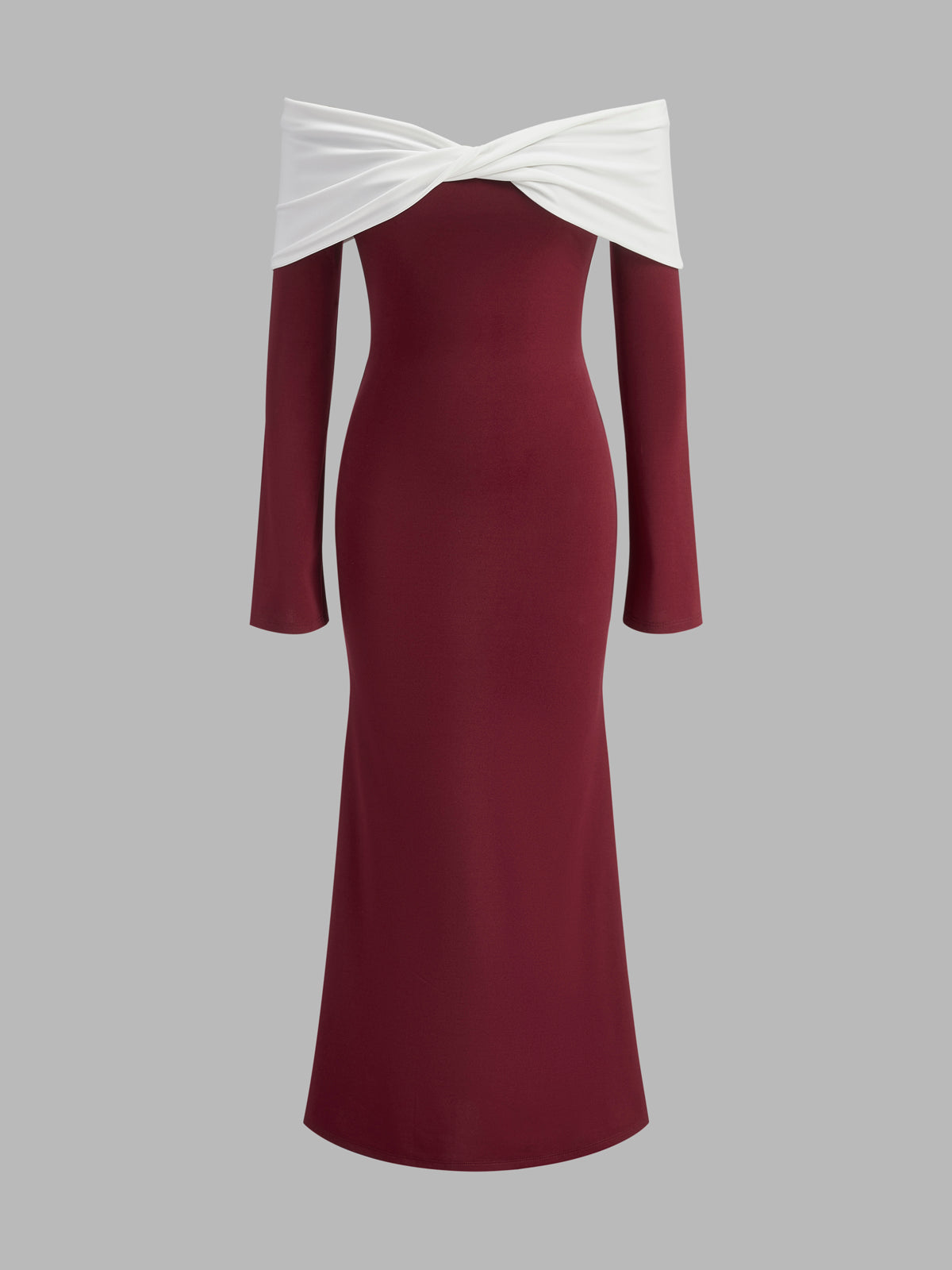 Clara | Elegantes Off-Shoulder Kleid mit Glockenärmeln