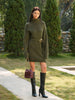 Sophie | Turtleneck-Kleid mit Gürtel