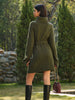 Sophie | Turtleneck-Kleid mit Gürtel
