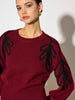 Amelie | Tailliertes Jacquard-Oberteil