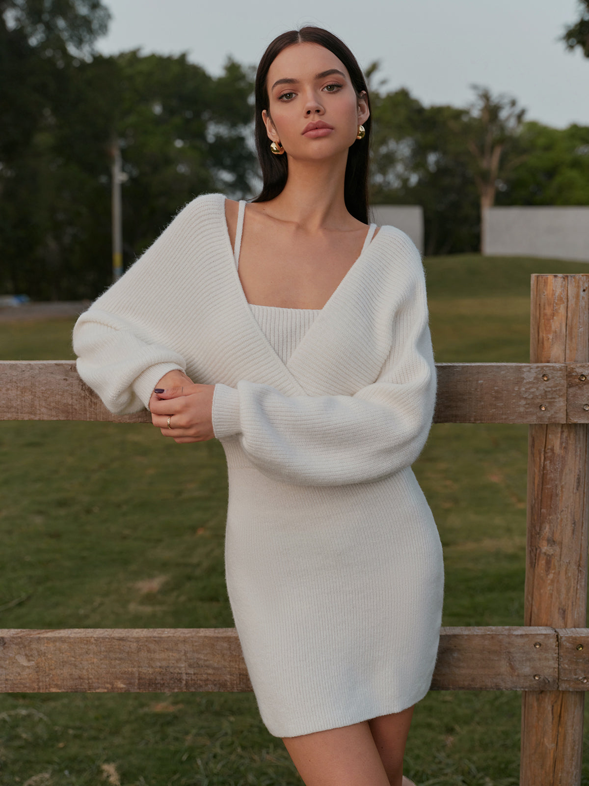 Clara | 2-in-1 Schmetterlingsärmel Kleid