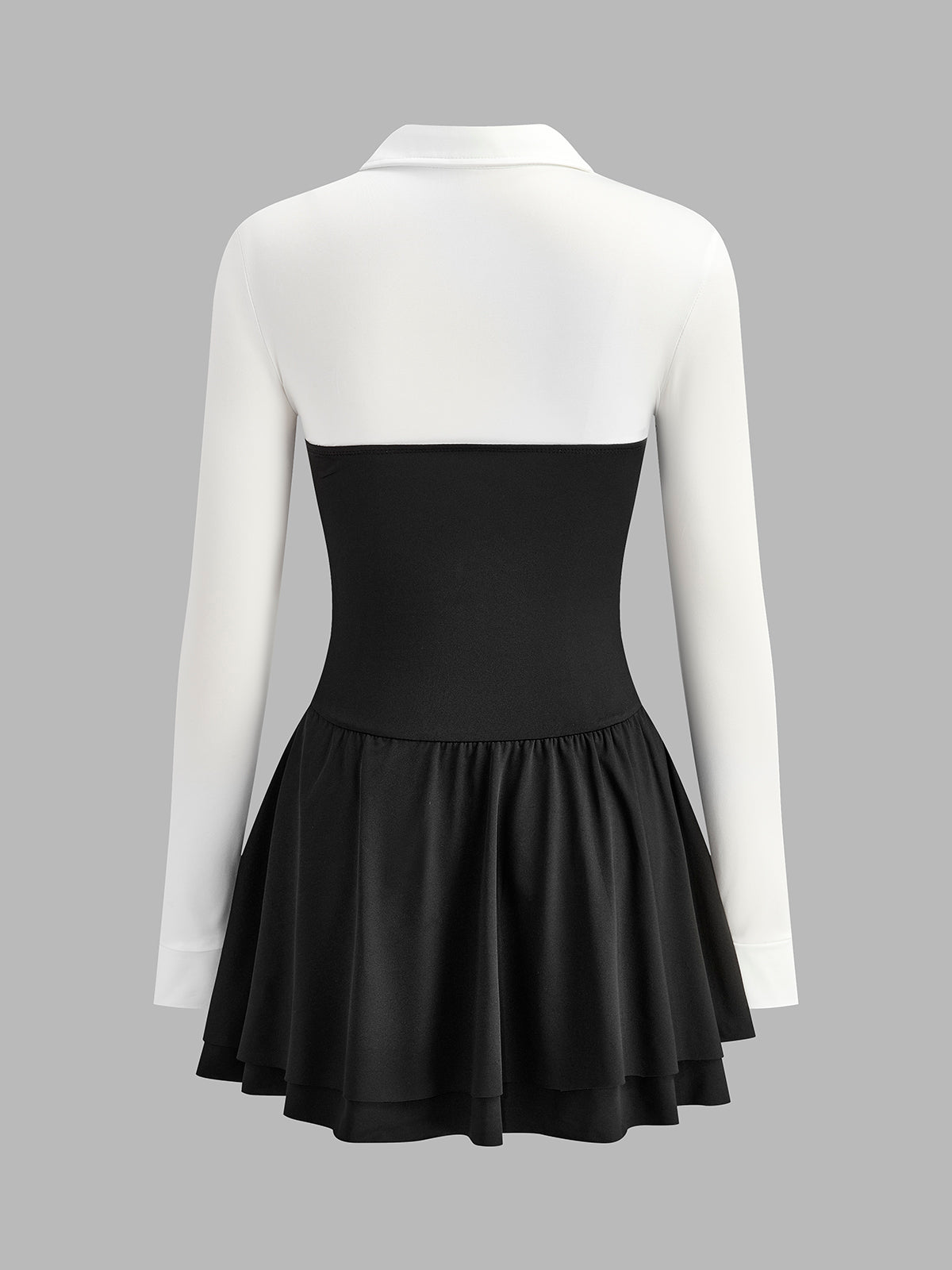 Lara | Farbenfrohes Plissiertes Polo-Kleid
